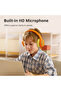 KH03 Kids Noise Cancelling Bluetooth, Safe Volume Control, Wireless Headphones Orange - 3