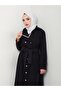 Black Jeans Teseture Suit with Skirt Jacket - 6