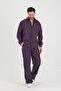 Men's Oversize Comfortable Fit Shirt-Pants Bottom-Top Set - 3