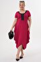 Plus Size Zipper Detailed Pocket Dress