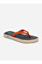 Red Plain Thong Toe Yoga Mat Slippers - 3