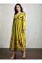 Women Green Floral Printed Anarkali Kurta - 4