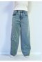 Trendinel Star Patterned 100% Children's Denim Pants Palazzo Mattress - 5