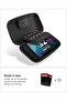 Spigen Klasden Carrying Pouch for Nintendo Switch 2 (2025) Portable Travel - Charcoal Gray - 4