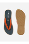 Red Plain Thong Toe Yoga Mat Slippers - 6