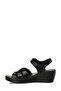 161886 .Z5Fx Black Women's Comfort Sandals - 3