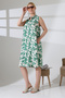 Sleeveless Viscose Shirt Dress - Pocketed, Lycra Summer Dress - 3