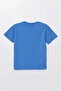 Run Printed Combed Cotton Shorts-T-Shirt Girls-Boys Set - Coppa - Indigo - Age 6 - Frnd00000002-21 - 5