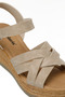 315335.Z 5Fx Gray Women's Wedge Heel Sandals - 7