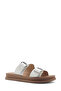 407063 .Z5Fx White Women's Slippers - 2