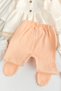 Muslin 100% Cotton Set of 8 Baby Girl Hospital Release Baby Set Newborn Set - 4