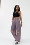 SKATER FIT CRVENI TON Poderane farmerke - 2