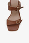 Women's Heeled Double Strap Daily Slippers Saiye - 5