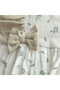 Ecru Color Floral Ruffle Dress - 3