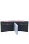 Navy Blue Floater Leather Credit Card Holder 075A38 - 3