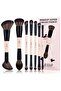 Makeup Brushes Set 14-in-7 Double Sided Makeup Brushes for Foundation Concealer Blush T600