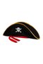 Adult Size Velvet Jack Sparrow Sailor Captain Jack Pirate Hat 50X20 cm
