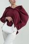 Single Pocket Modal Oversize Women's Shirt