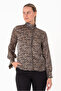 Women's 100% Satin Floral Shirt / Ideal for Casual and Special Occasions - 2