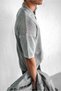 Men's polo collar regular fit knitwear t-shirt gray - 6