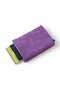 Men's Money Compartment Automatic Mechanism Leather Card Holder Wallet Portfolio - 2