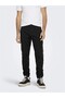 Elastic Leg Black Men's Cargo Pants 22016687_Onscam Stage Cargo Cuff Pk