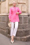 Pink Collar Detailed Tunic - 2
