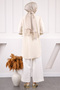 Stone Sleeve Lace Collar Stone Linda Tunic - 4