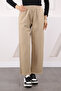 Mink Elastic Waist Pocket Gabardine Trousers - 2