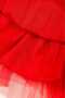 Linda Long Sleeve Girls' Princess Fluffy Tutu Dress Polka Dot Stretchy Lycra Red Tulle Christmas - 7