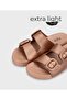 S10345 Habana Metal Women's Slippers Bronze - 5