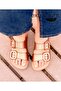 S10345 Habana Metal Women's Slippers Bronze - 2