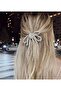 Women's Crystal Stone Bow Buckle Flat Capkun Seyran Buckle - 2