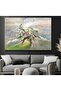 Abstract Pattern Canvas Painting