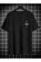 Men's Back Printed Oversize T-Shirt - 3