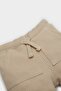 Baby Boy Elastic Waist Waffle Shorts C2221A525Sm - 2