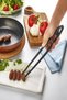 220 C Resistant Plastic Grill Barbecue & Serving Tongs with Non-Slip Tips, Lightweight and Ergonomic - 4