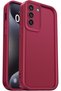 Galaxy S23 Case Camera Protected Soft Textured Shock Absorbing Burgundy Silicone Cover - 2