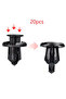 20pcs For Honda Bumper Retainer Clips Door Panel Clip Fastener Rivet 10mm Hole For Honda For Acco... - 2