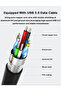 علبة محرك الأقراص الصلبة USB-3.0red مقاس 2.5 بوصة، علبة خارجية SATA مقاس 2.5 بوصة تدعم سرعة 6 جيجابت في الثانية - 4