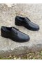 Genuine Leather Men's Orthopedic Dad Shoes Lace-Up Sweet Pointed Men's Casual Shoes - 2