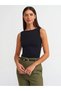 Boat Neck 3-Pack Sleeveless Ball-Black White Brown - 2