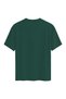 Unisex Organic Oversize Plain T-Shirt - Dark Green - 2