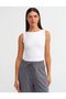 Boat Neck 3-Pack Sleeveless Ball-Black White Brown - 3