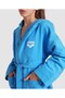 Zeal Jr Robe/Turquoise-White Children's Bathrobe - 6