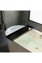 Black Acrylic Bathtub Caddy Tray - Luxury Bath Organizer with Shower Shelf for Spa Essentials - 2