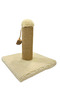 Kitten Exercise Scratching Board 24 cm Cream Color, Single Design, Ideal Size for Kittens - 3