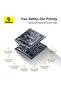 Baseus QPow2 10000mAh 30W Power Bank with Built-in Dual Type-C Cables & Digital Display Black - 6