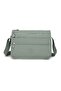 Smartbags Crinkle Fabric Women's Mailman Shoulder Bag 2022-1128 Green