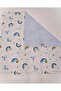 Double Sided 3-Piece Bottom Opening Set, Muslin & Pike Fabric, Blanket, Baby Pillow, Bottom Opening Cushion - 3